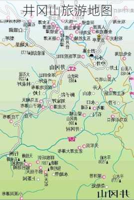 井冈山旅游地图