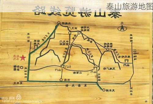 泰山旅游地图